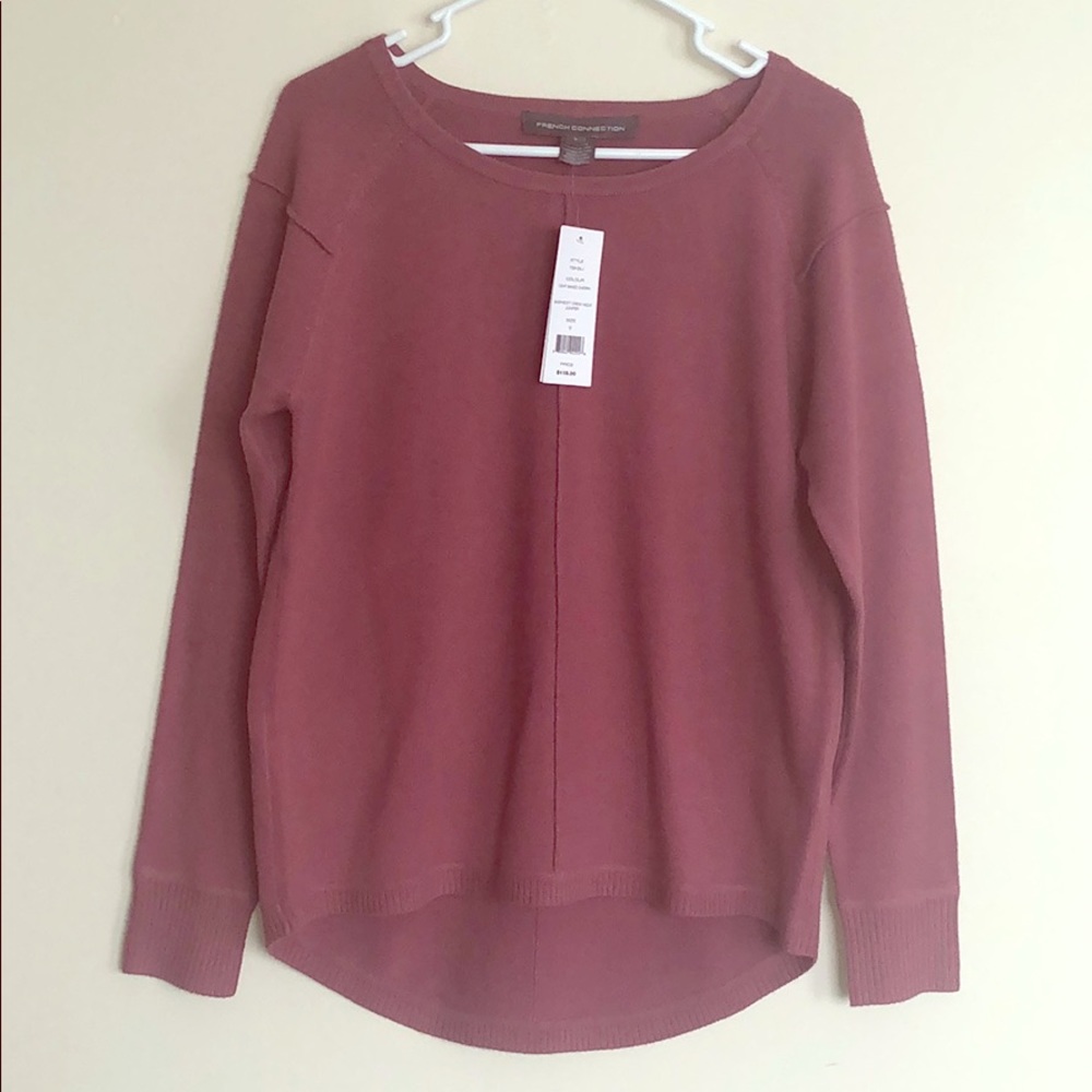 NWT French Connection Mauve Sweater